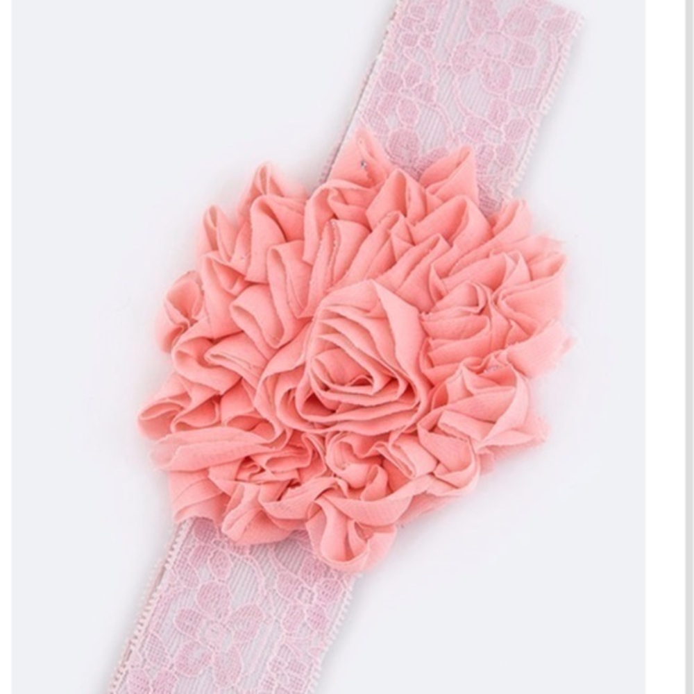 Flower Lace Stretch Headband